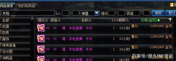 dnf私服发布网无天空5W物攻剑魂，欲以8000-1W价格出售，网友至少卖8W475